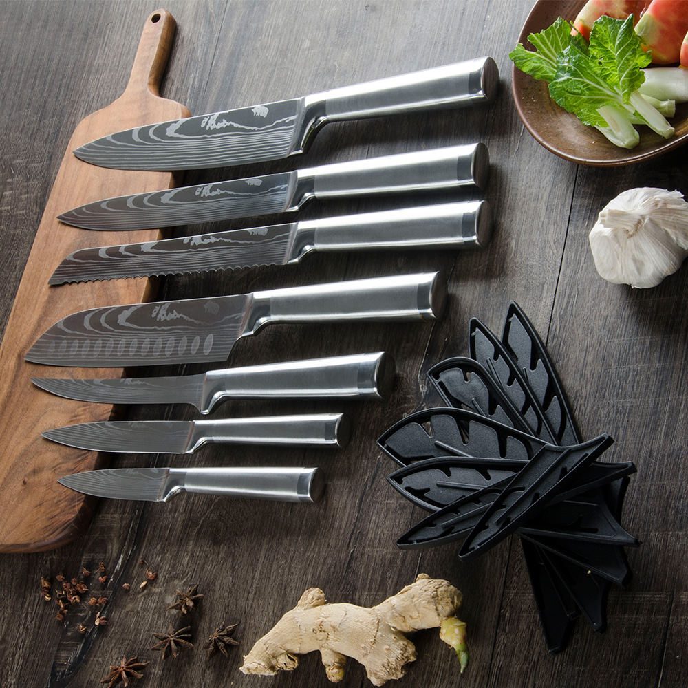 Title 2, 7-piece Stainless Steel Knife Set