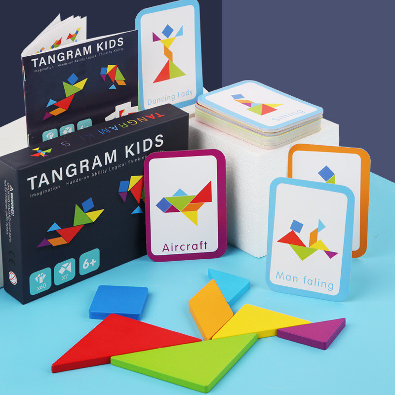 Boxed fun tangram