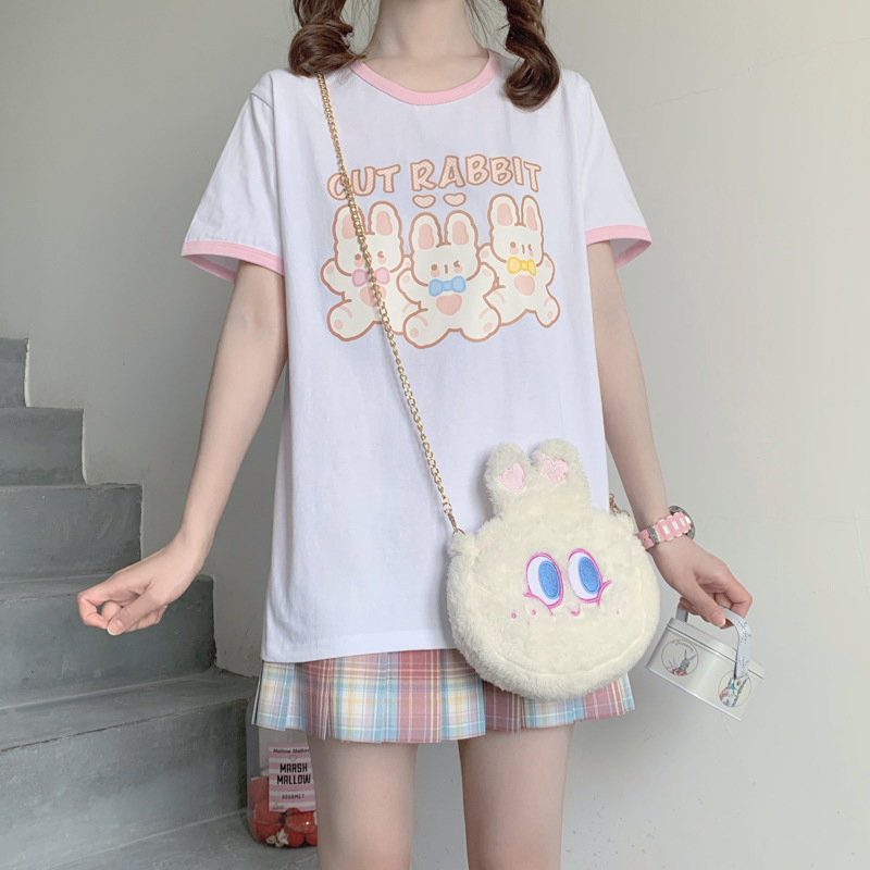 Title 5, Tutu Print Summer New Cute Soft Girl Sweet Loos...