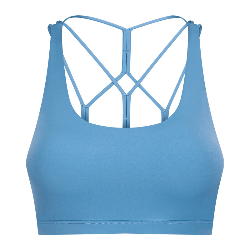 Title 5, Shockproof Running Fitness Bra With Chest Pad