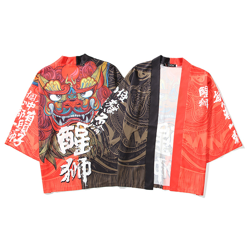 Men's And Women's Fashion Loose Sunscreen Print Jacket