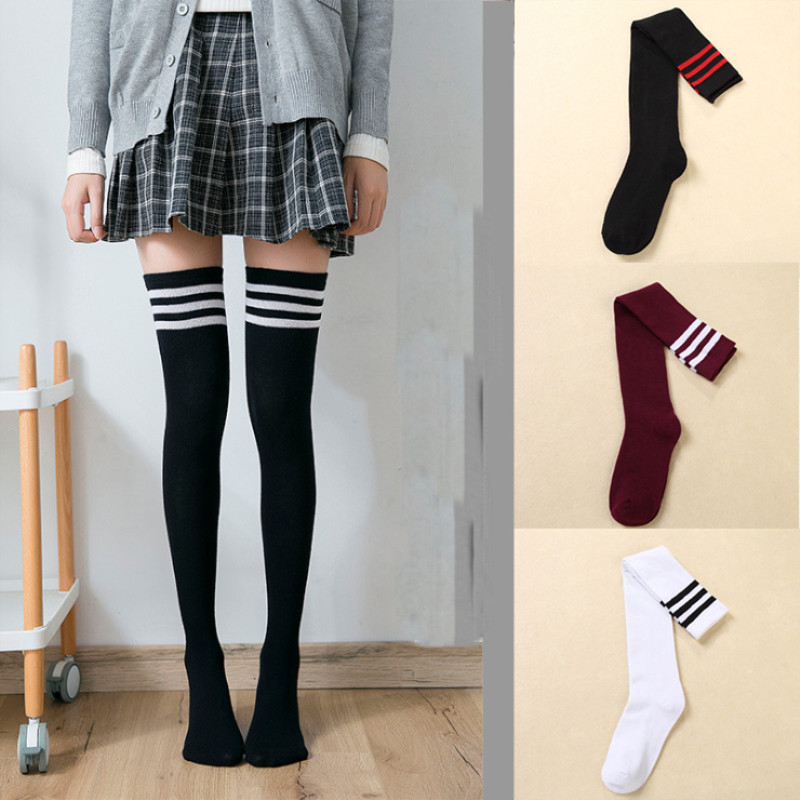 Title 8, Striped Long Socks Women