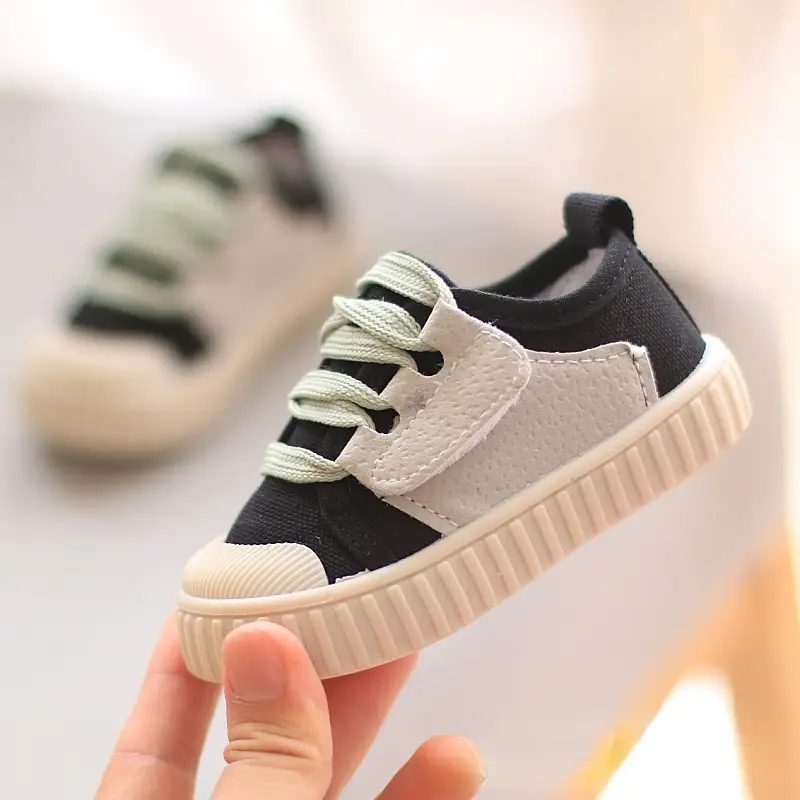 Children's Canvas Shoes Spring And Autumn Styles For Boys And Toddlers