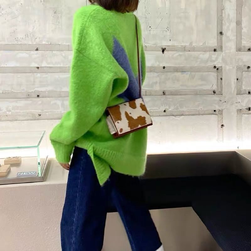 New Cow Small Square Bag