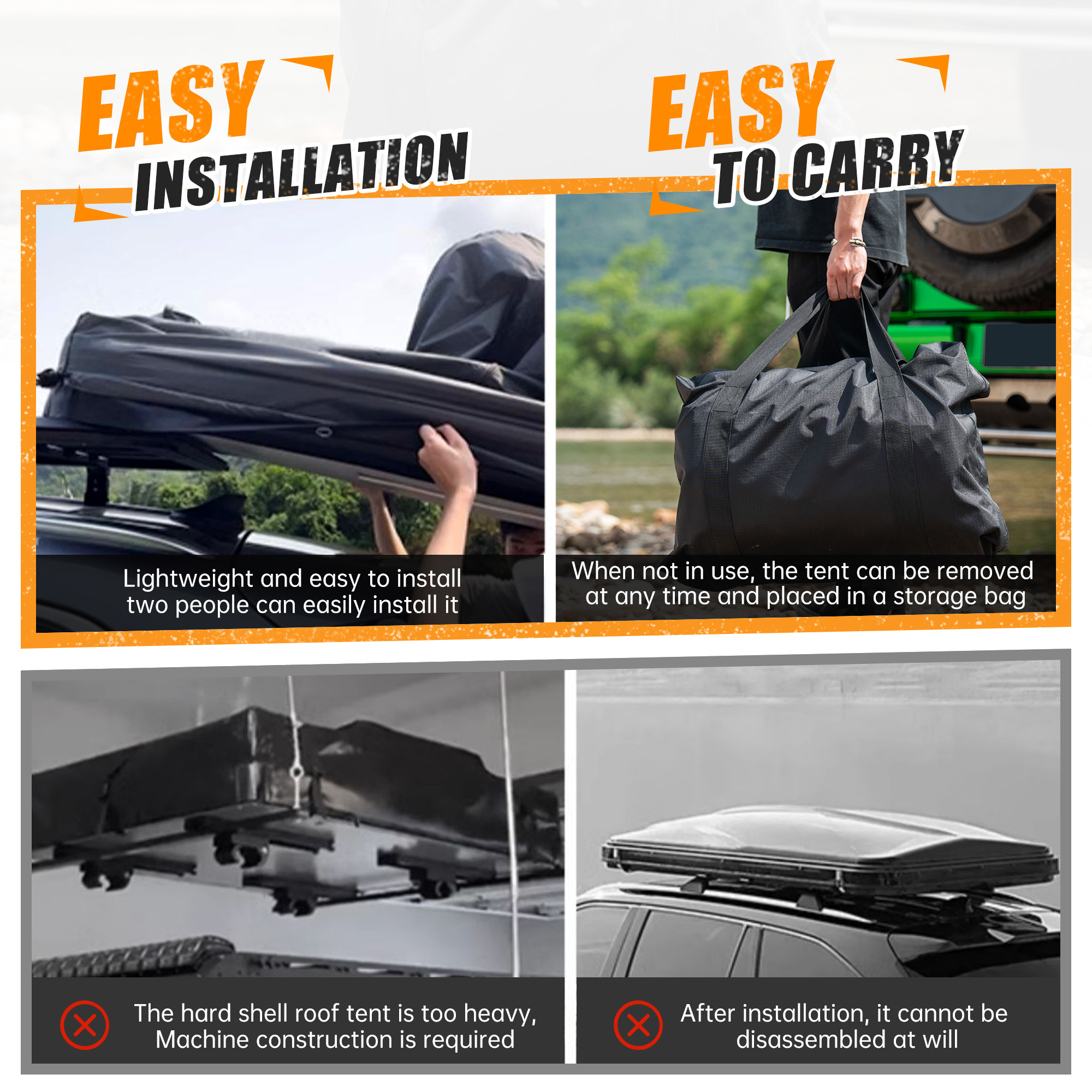 Amphibious Inflatable Car Roof Top Tent - Image 7