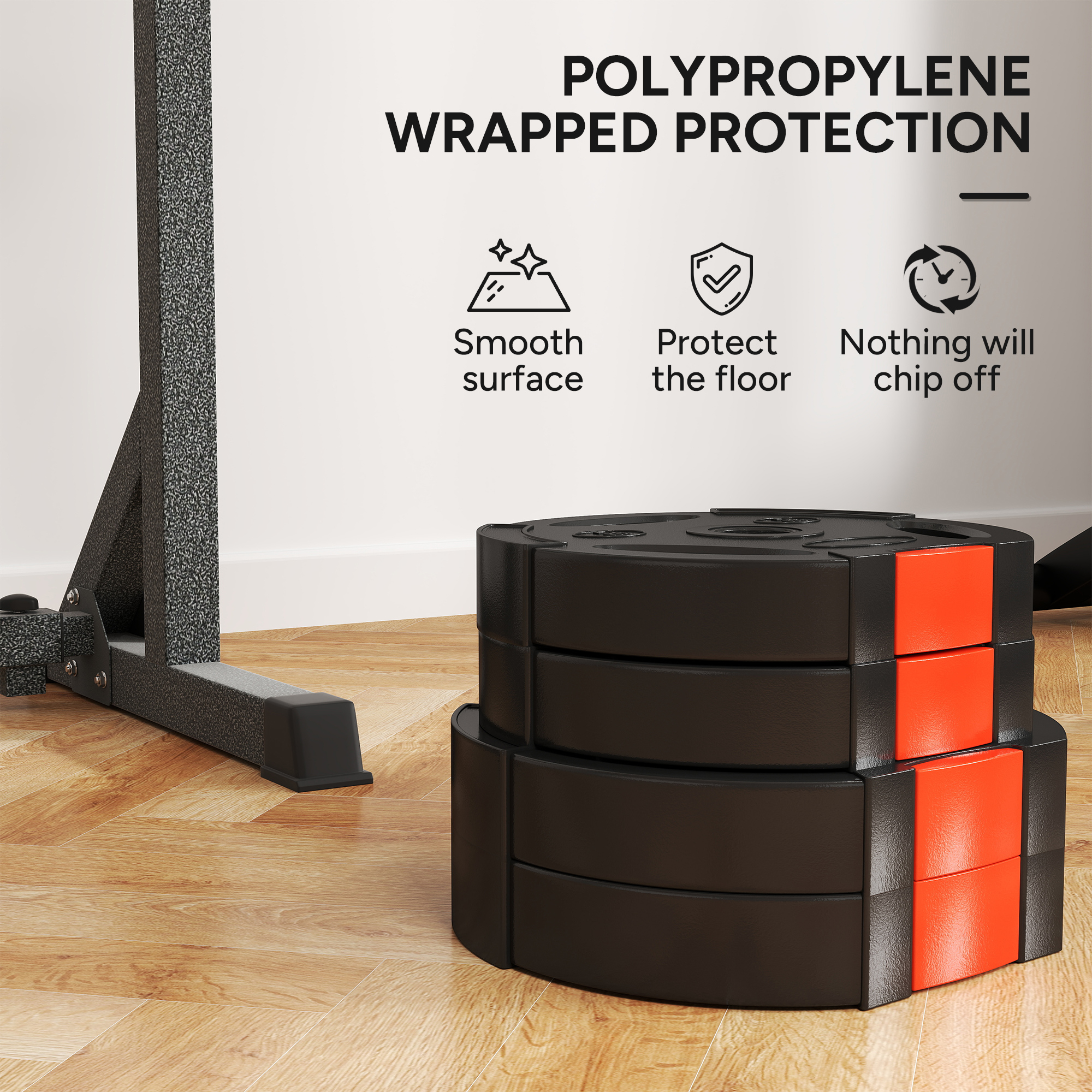 Dumbbell Set - Two Pieces Weighing 7.5 Kg And 5 Kg