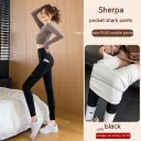 Black Cropped Lambswool