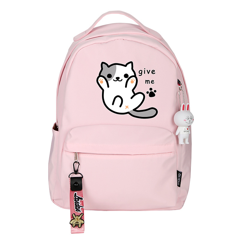 Title 8, Joli sac à dos Neko Atsume pour garçons et filles