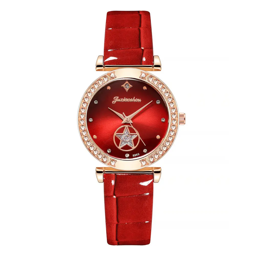 Fashion Simple Rhinestone Ladies Belt Watch