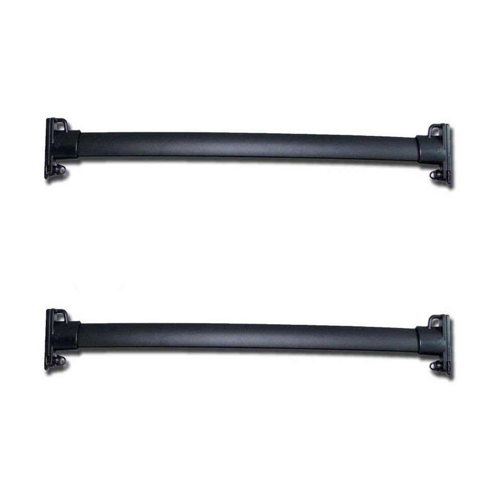 For Ford 08-12 Escape Hybrid Sport Utility Roof Rack Cross BARS Kit Pair Black,