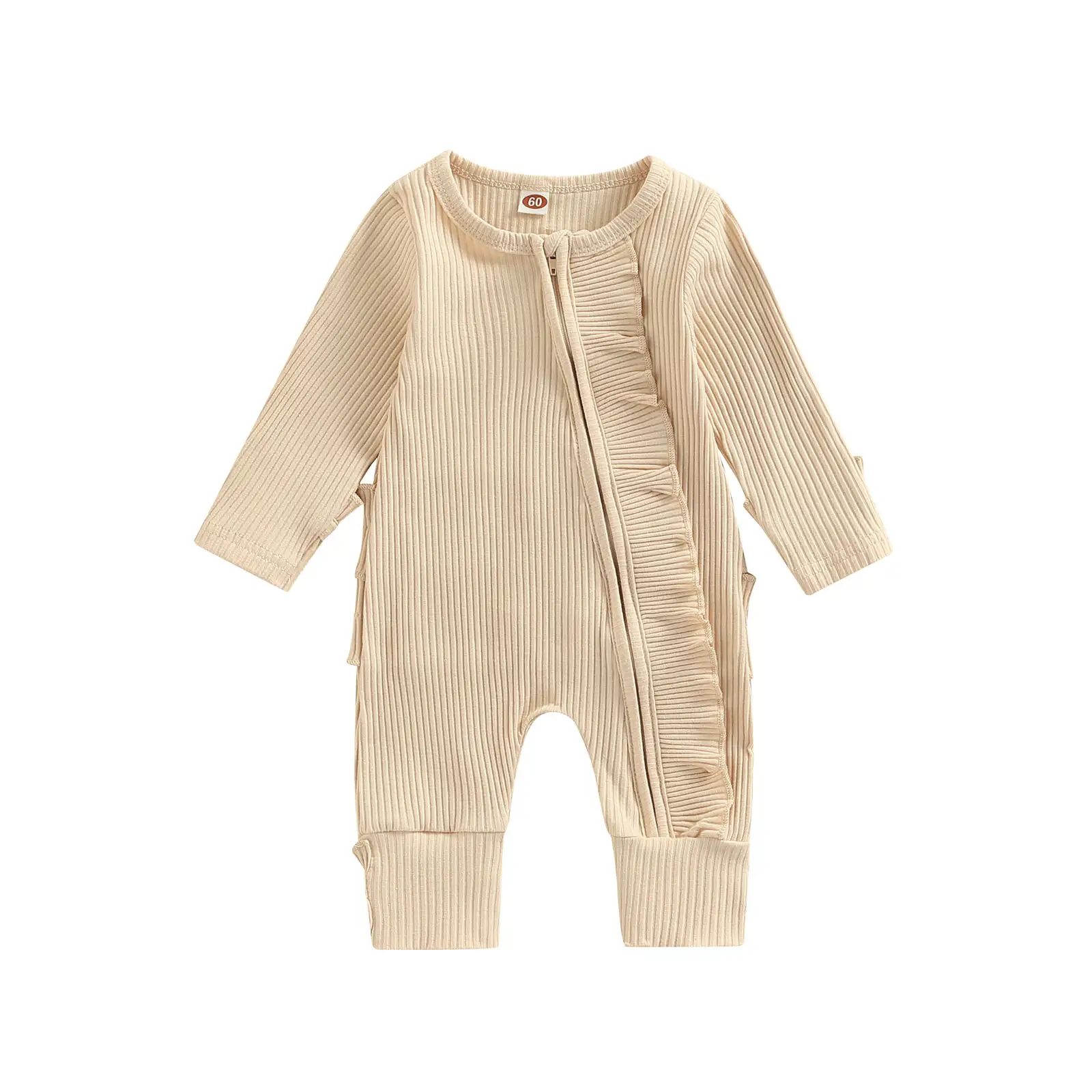 Fashion Personality Baby Romper Zipper Jumpsuit