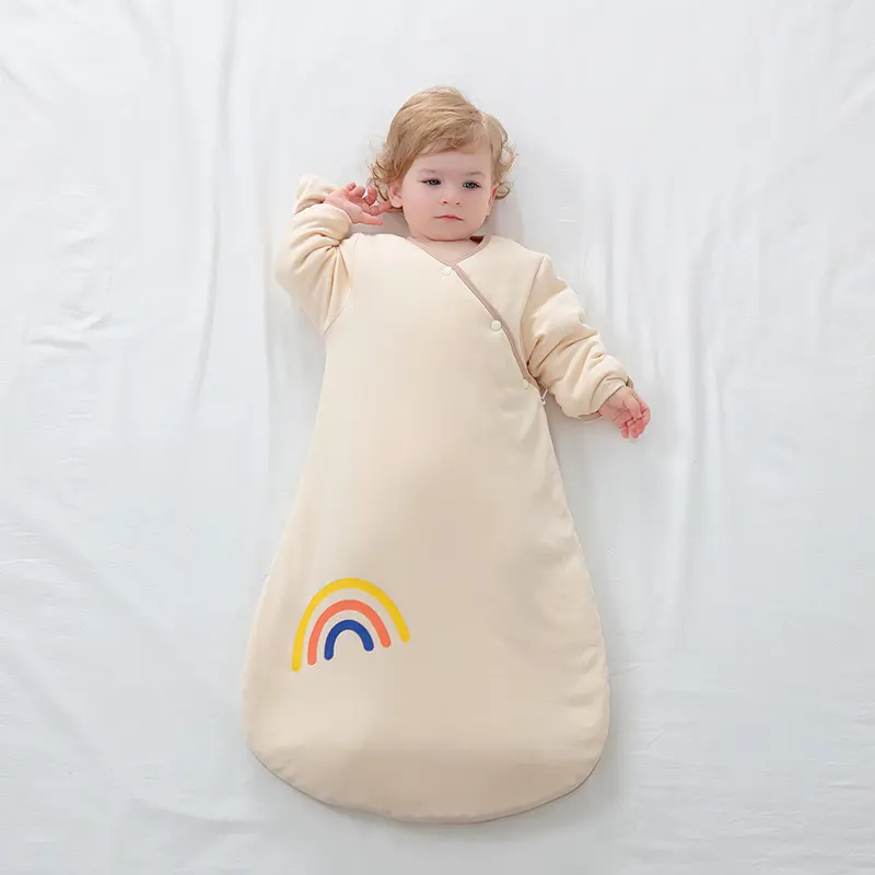 Anti-jump Thickening of Baby Sleeping Bag in Autumn