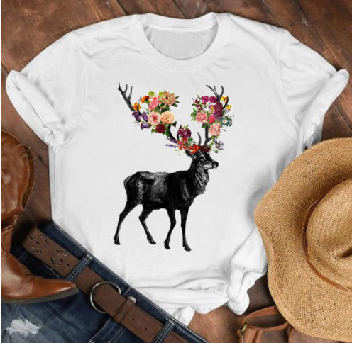 Loose Large Fashion Butterfly T Shirt Personality Trend Bottoming Shirt