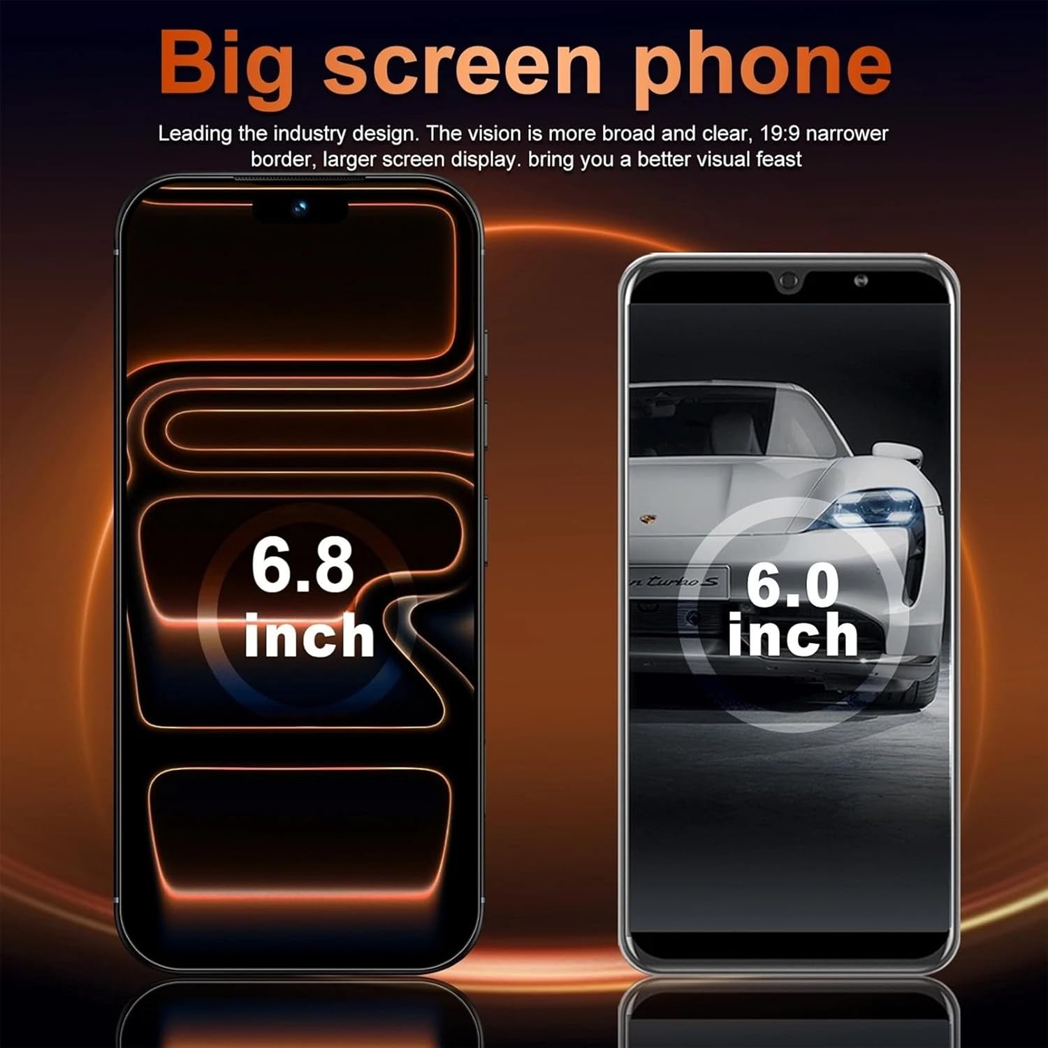 A17 Unlocked Phone Ultra 8GB 256GB Smartphone Android 15 Phone,6800mAh Battery 5G Dual SIM Dual Standby — foto 8