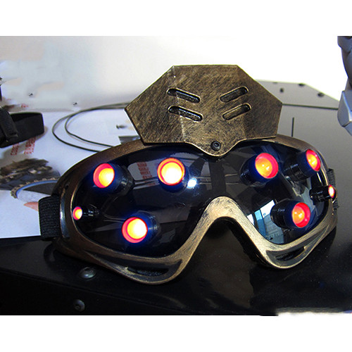 Halloween Bar Waste Soil Steam Luminous Goggles - Image 3