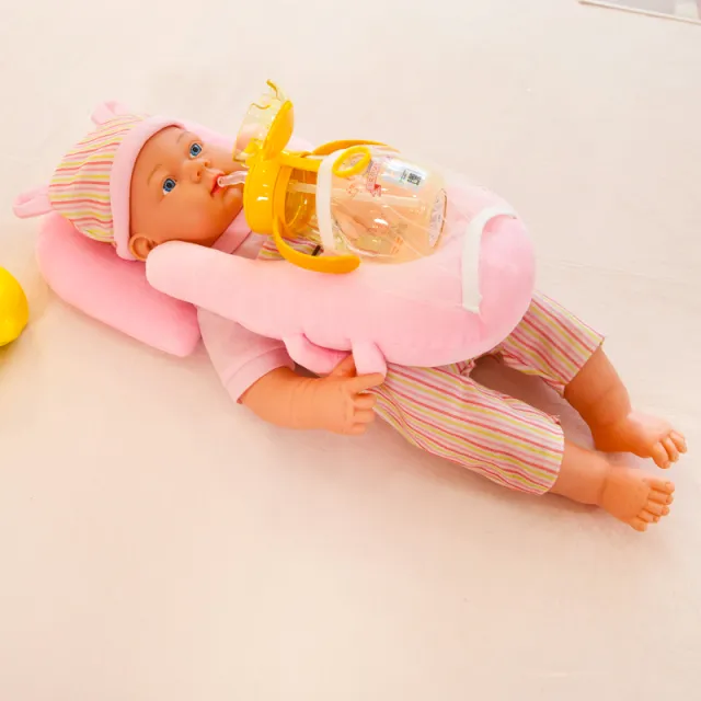 Pillow Baby Automatic Feeding Device Pink - Shop at LoveMi