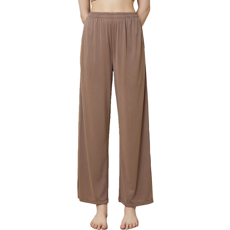 Title 4, Acetate Cotton Drape Wide-leg Mopping Pants