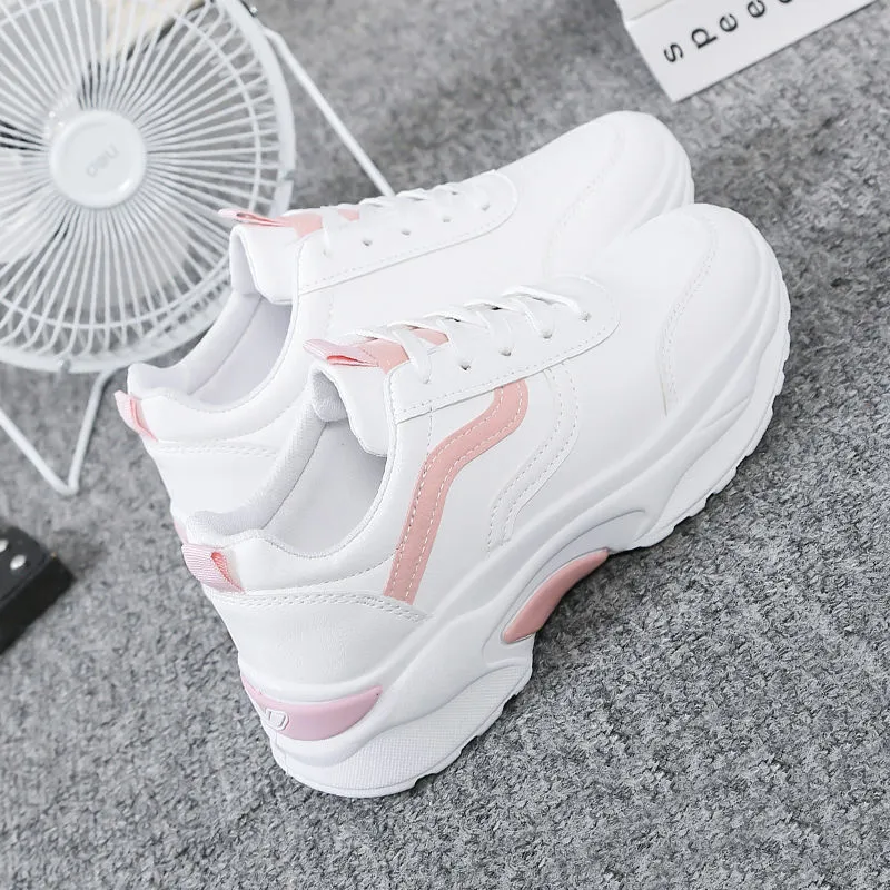 Sneakers are versatile - Pink