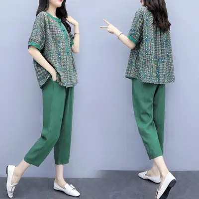 Cropped Pants Casual Fashion Suit Western Style