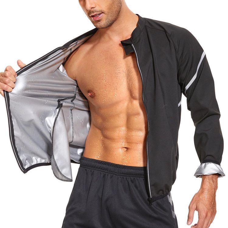 Abdominal Tightening Fitness Sweating Long Sleeved Sportswear