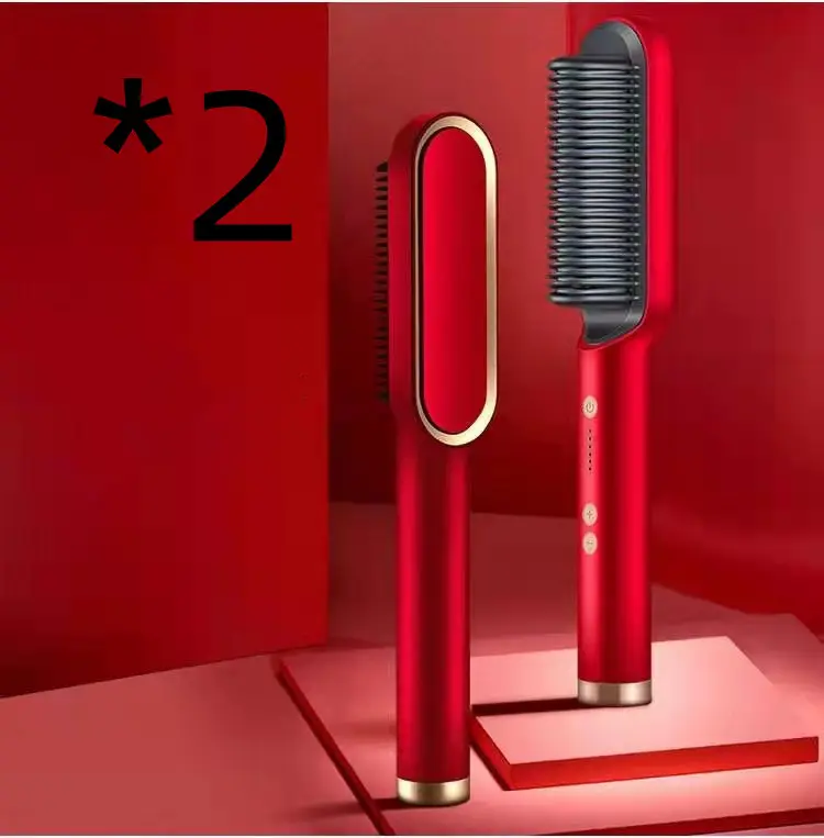 New 2 In 1 Hair Straightener Hot