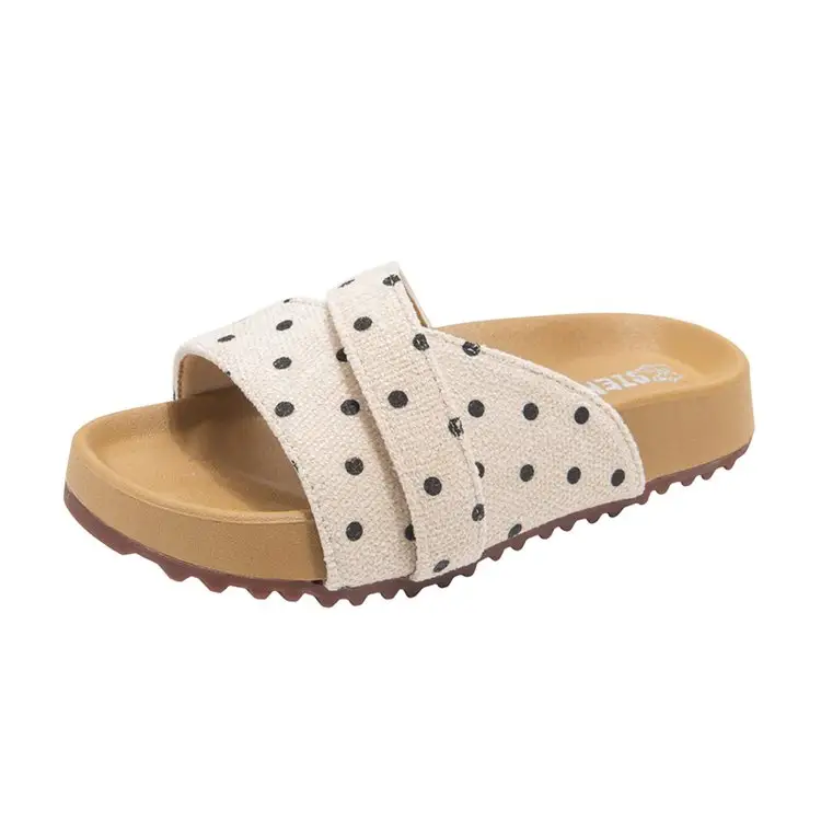 Girls' Polka Dot Flip Flops Summer