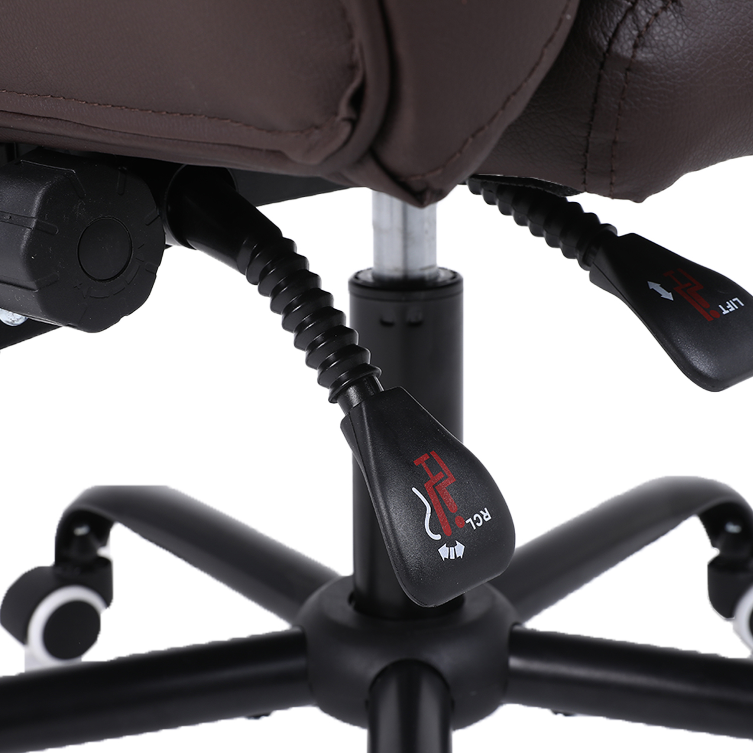 Ergonomic Executive Office Chair,Faux Leather,Adjustable Height 45-55cm — image 11