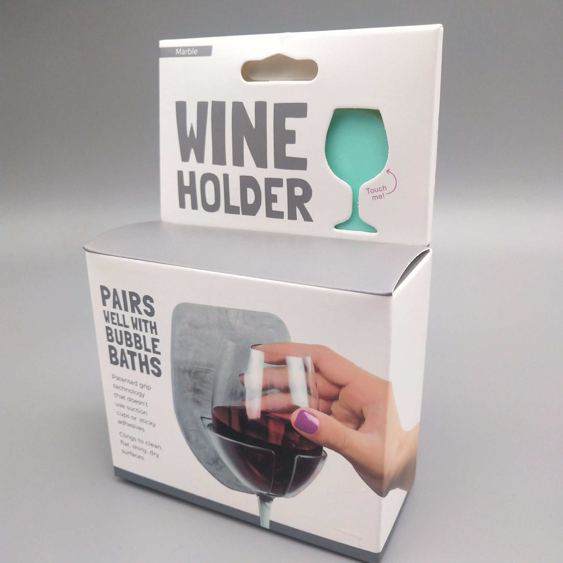 Title 3, Wine Glass Can Holder Bathroom Bedside Wall