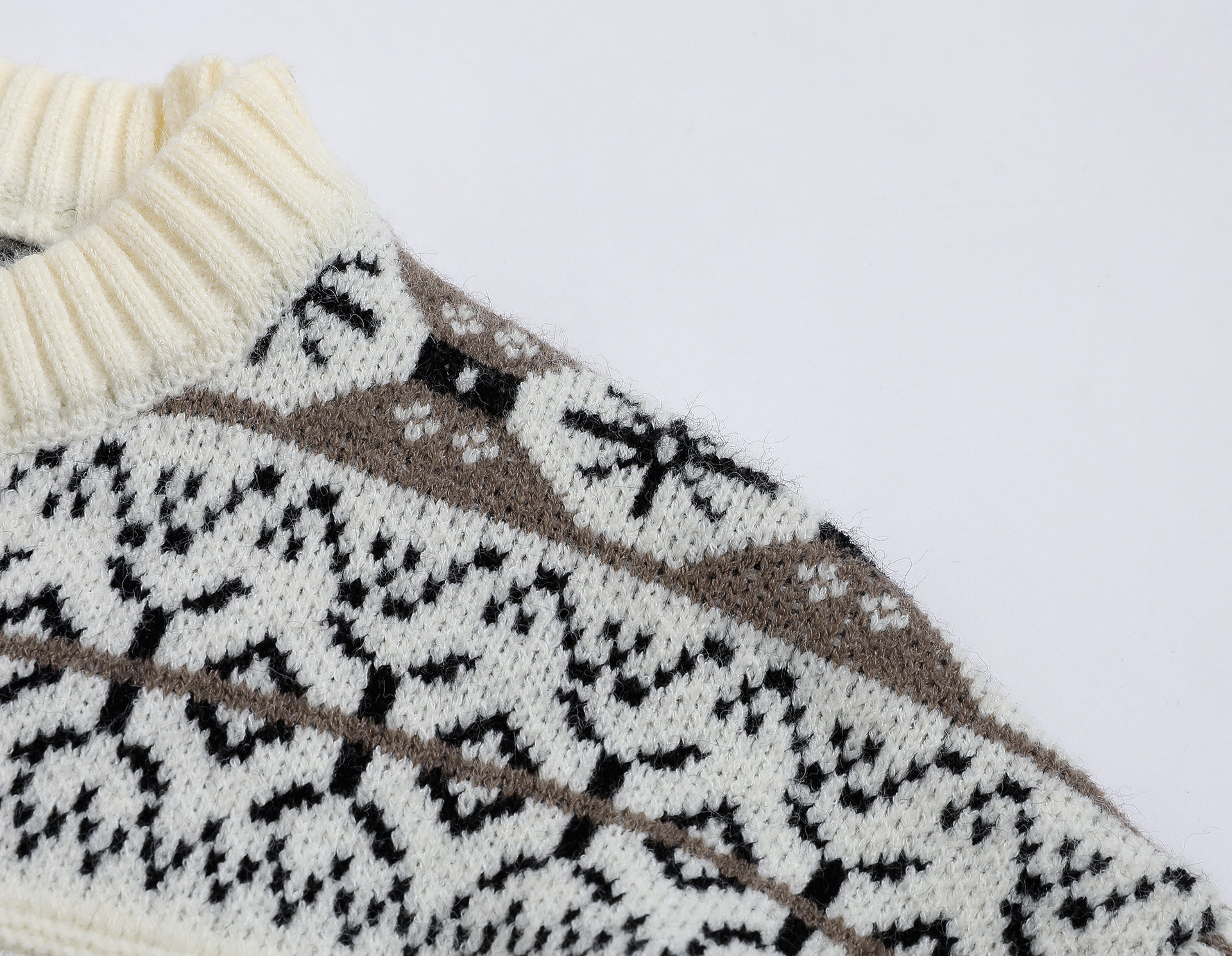 Men's Snowflake Pullover Japanese Style