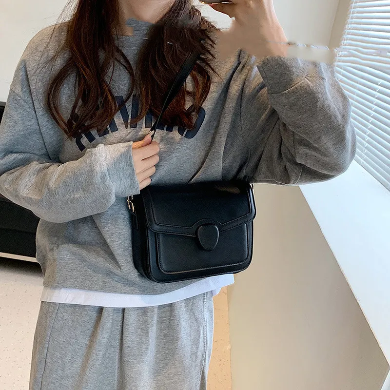 High-end Sense Of Texture Niche Bag Girl - Black