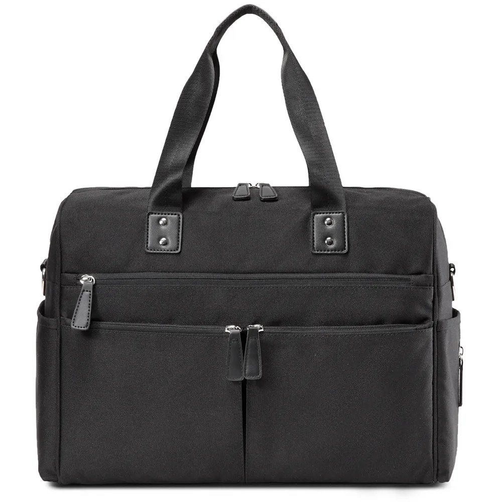 Fashion Large Capacity One Shoulder Diagonal Backpack - Black