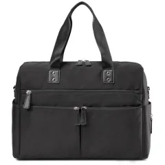Fashion Large Capacity One Shoulder Diagonal Backpack - Black - View 1