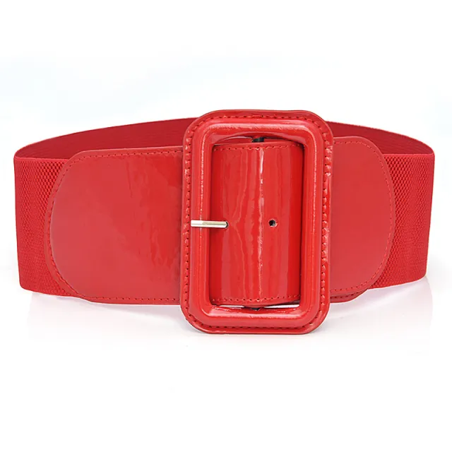 Elastic Belt With Down Jacket, Close up Girdle, Brown And Black With Fur Trench Coat Red - Shop at LoveMi