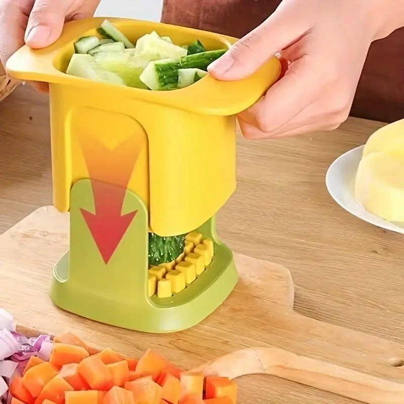Multi Functional Manual Vegetable Chopper And Fruit Slicer - Suitable For...