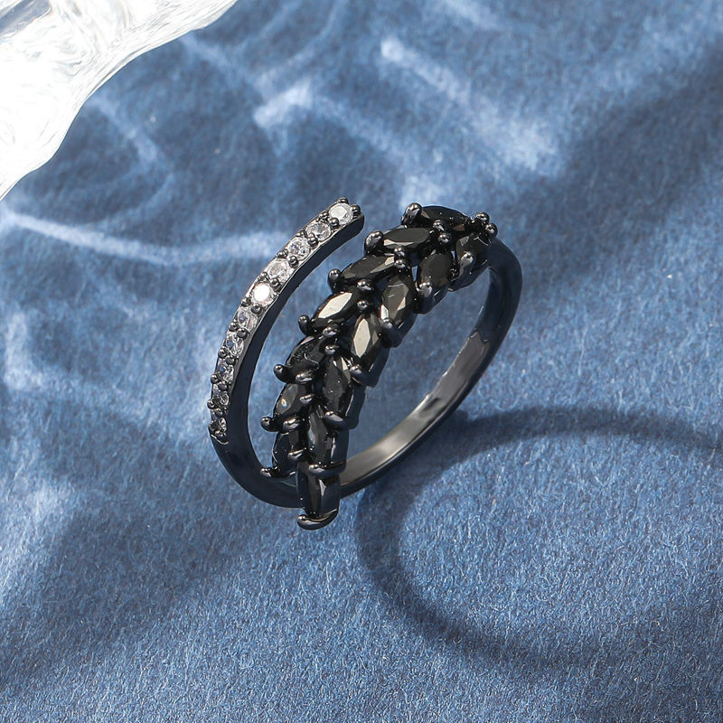 Female Niche High end Light Luxury Non Fading Ring thumbnail 5