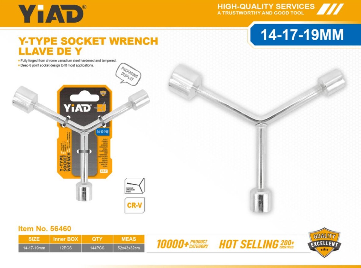 Y-Type Socket Wrench-Only Support Self-pickup, And The Free Shipping Price Is An Anti-auction Price