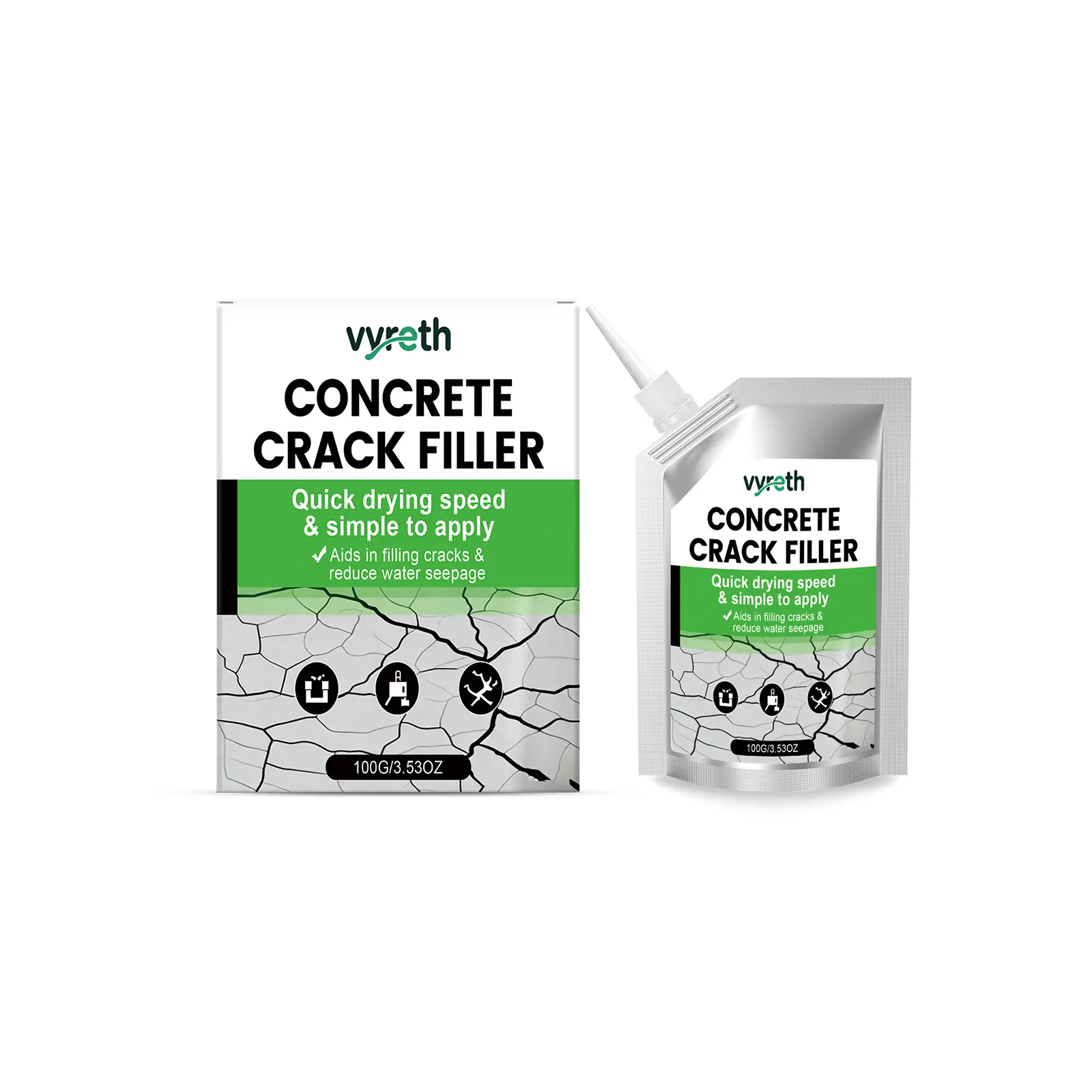 Waterproof Crack Filler 1 00g-1box