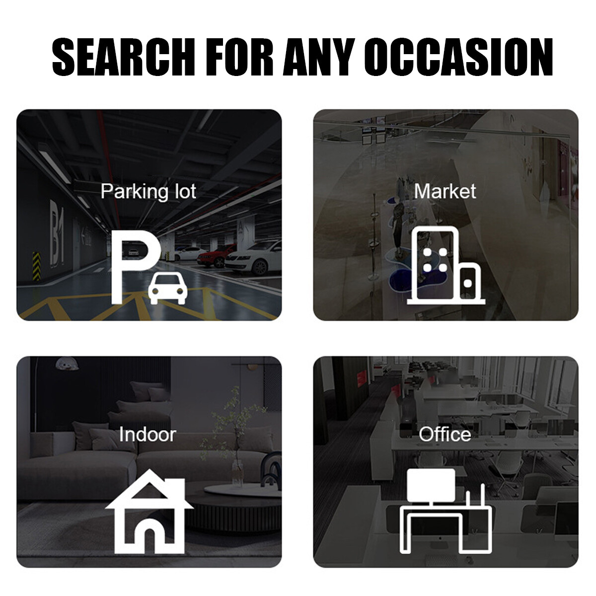 Mini Tracking Device Bluetooth GPS Tracker Car Bike Purse Key For Find My