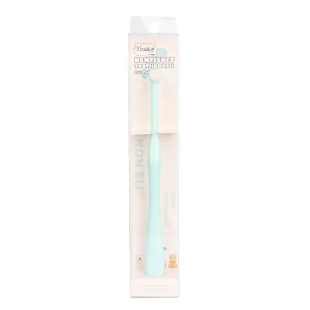 Pet Dog Fashion Cleaning Toothbrush Set Cyan Toothbrush - Shop at LoveMi