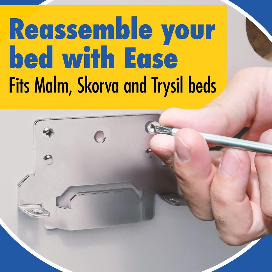 116791 Ikea Skorva Midbeam Bed Monunting Brackets X 8 Camper Conversion — image 5
