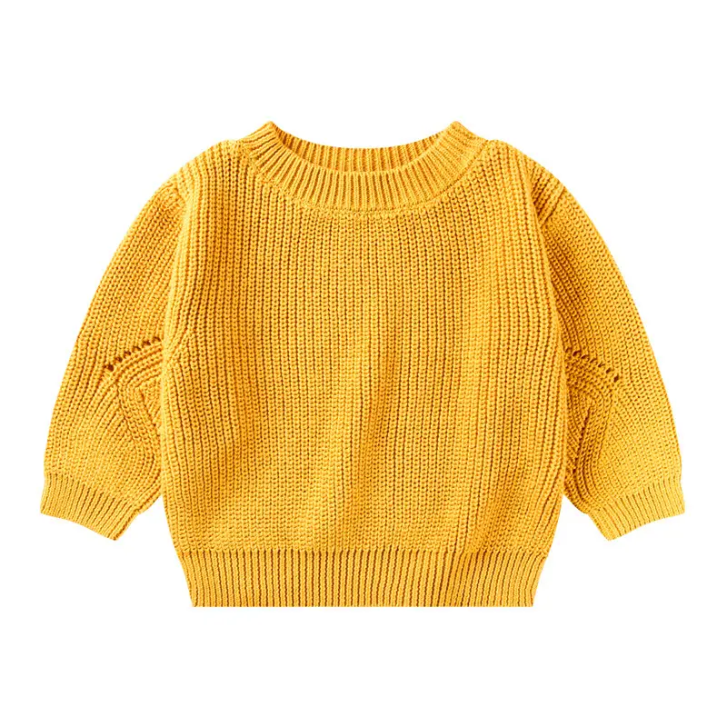 Autumn And Winter Boys Loose Sweater Baby Pullover Knitted Top