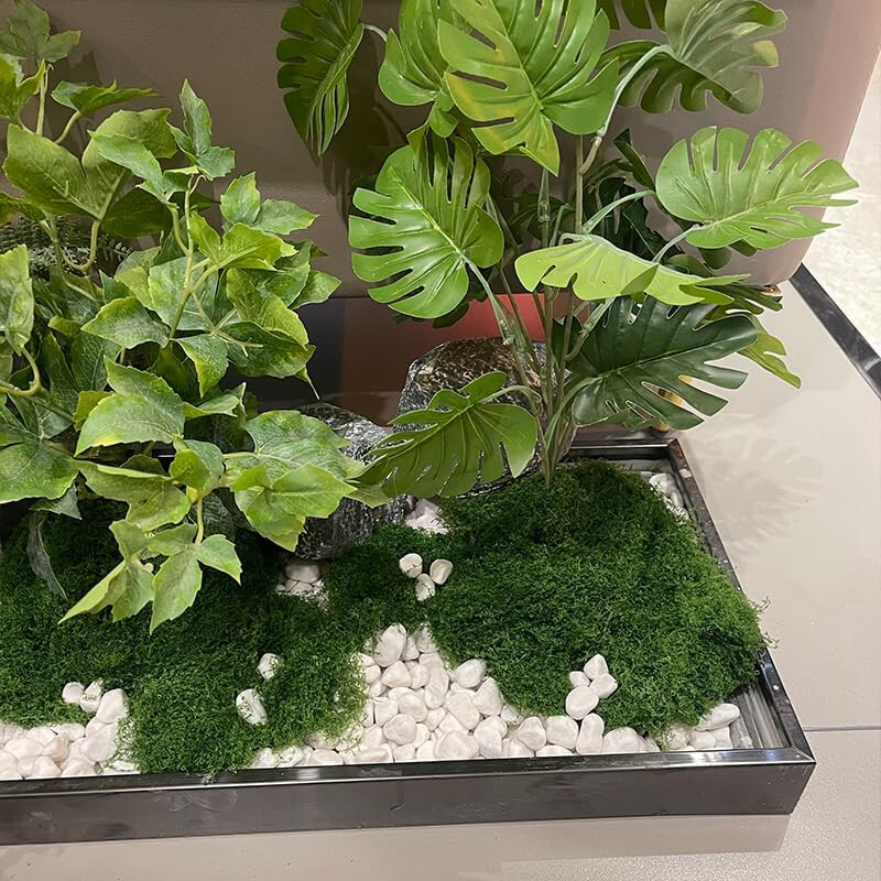 Artificial Green Moss Micro Landscape Fake Garden Crafts Home Decor — image 7