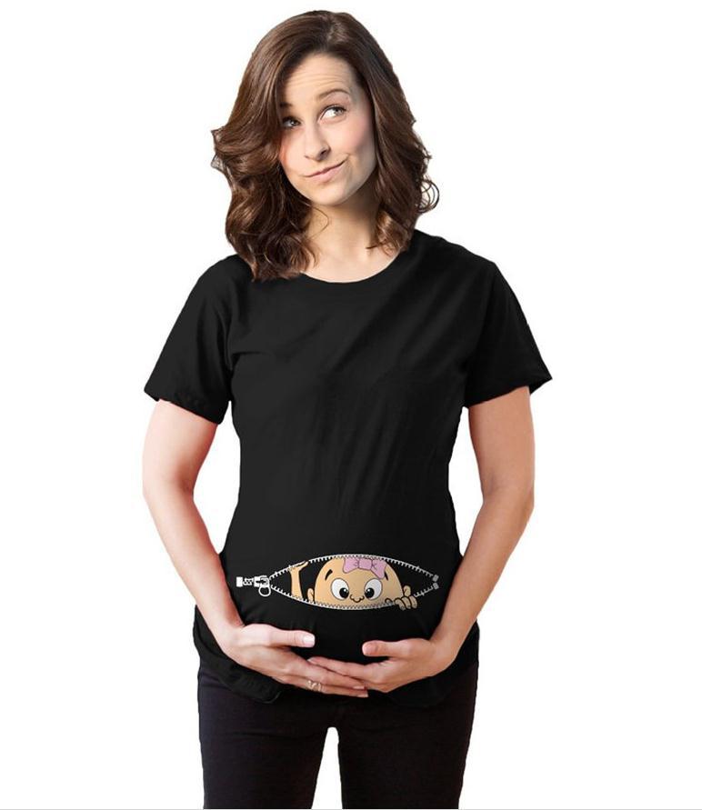 Title 6, Spoof baby unzip maternity clothes