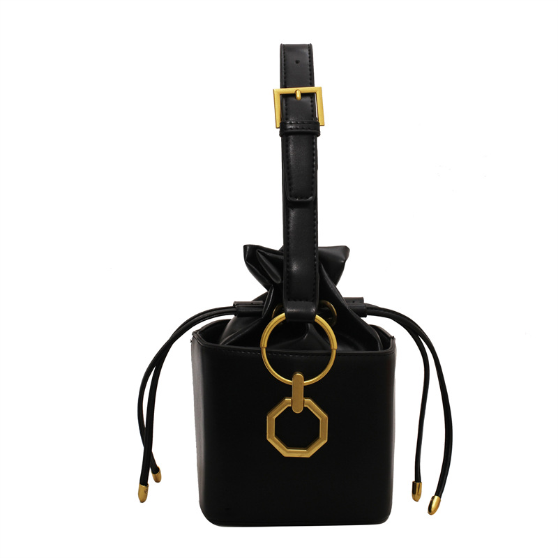 Bucket Casual Western Style Versatile Simple Shoulder Bag