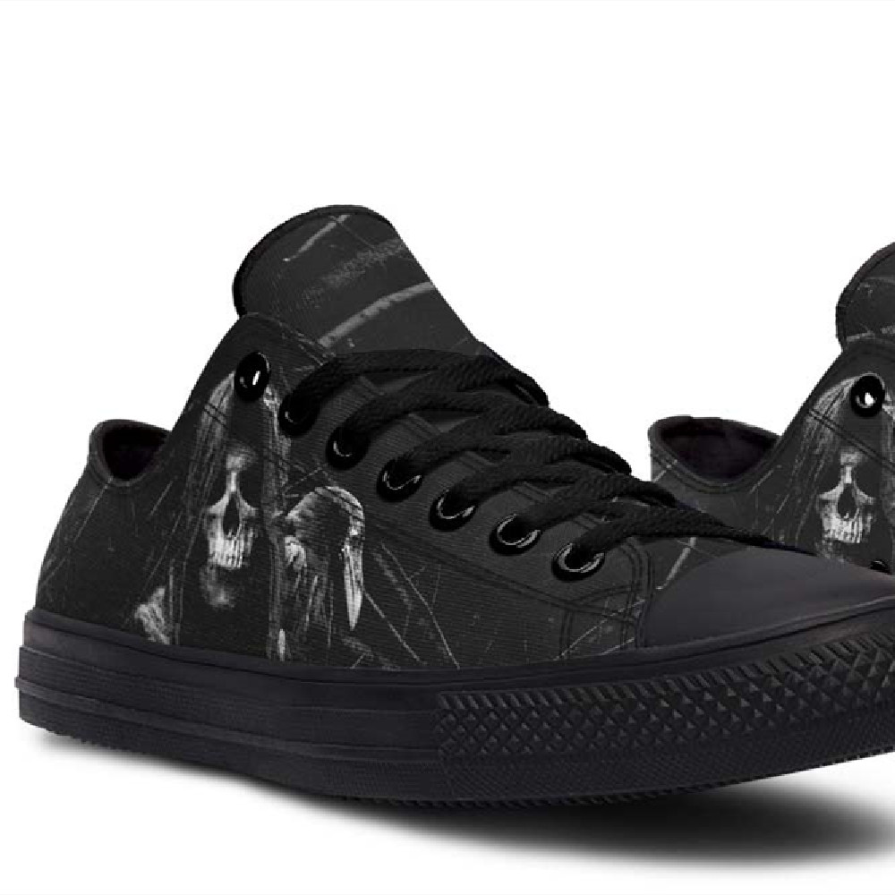 Fashion Printed Couple High Top Canvas Shoes