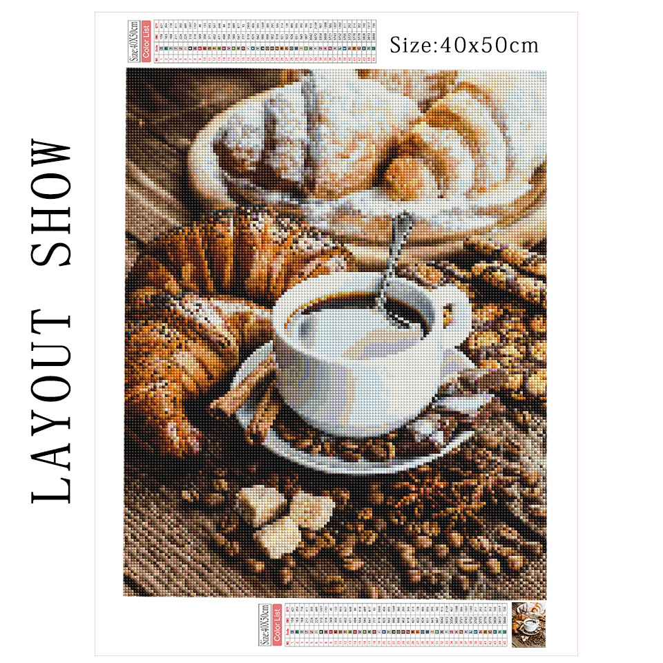 Diamond Painting Coffee Cup Embroidery Special Handmade Gifts