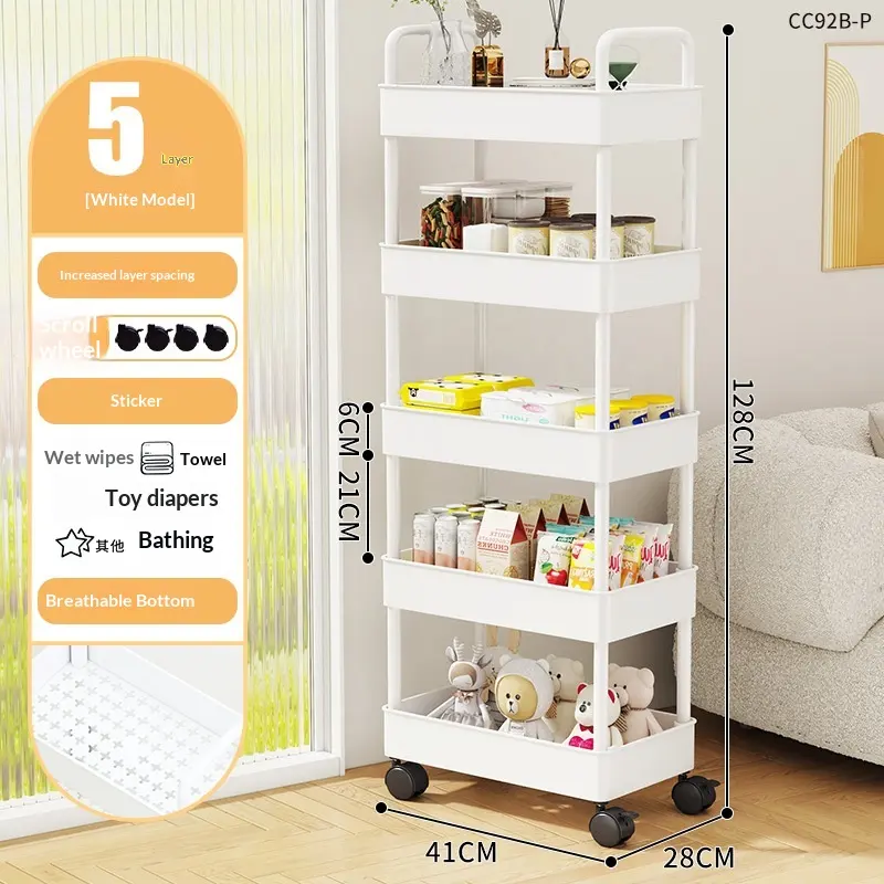 26cm Storage Rack With 5 Layers