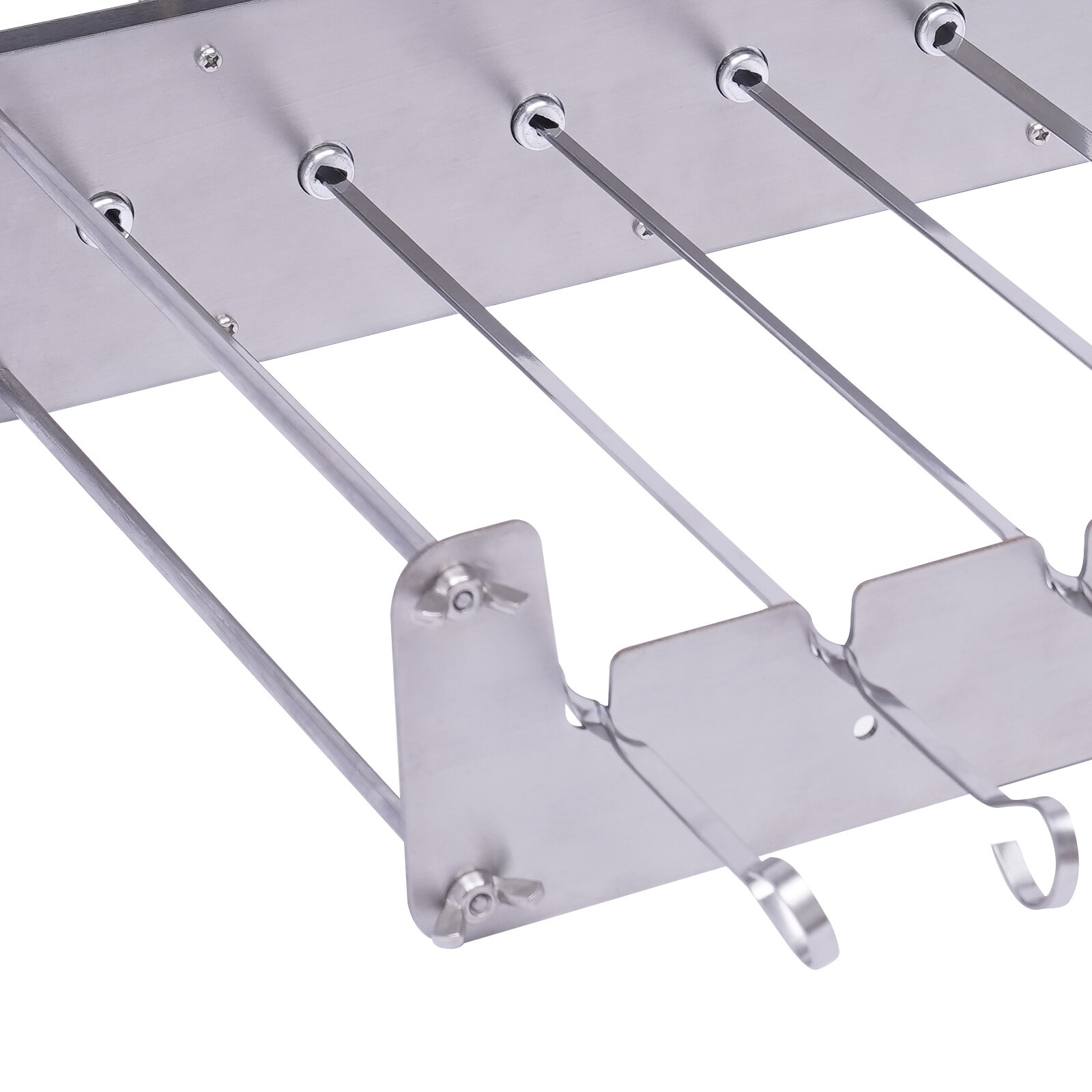 BBQ Cypriot Grill Top Rotisserie Kebab Skewers With Electric Motor USB Charge — image 10
