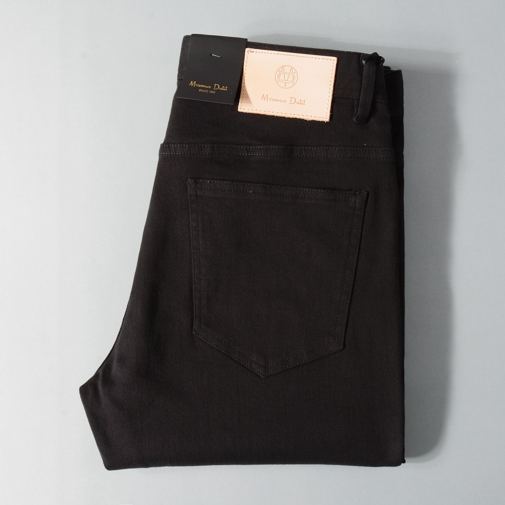 Title 3, Pantalones Slim Rectos de Hombre Color Liso – A...