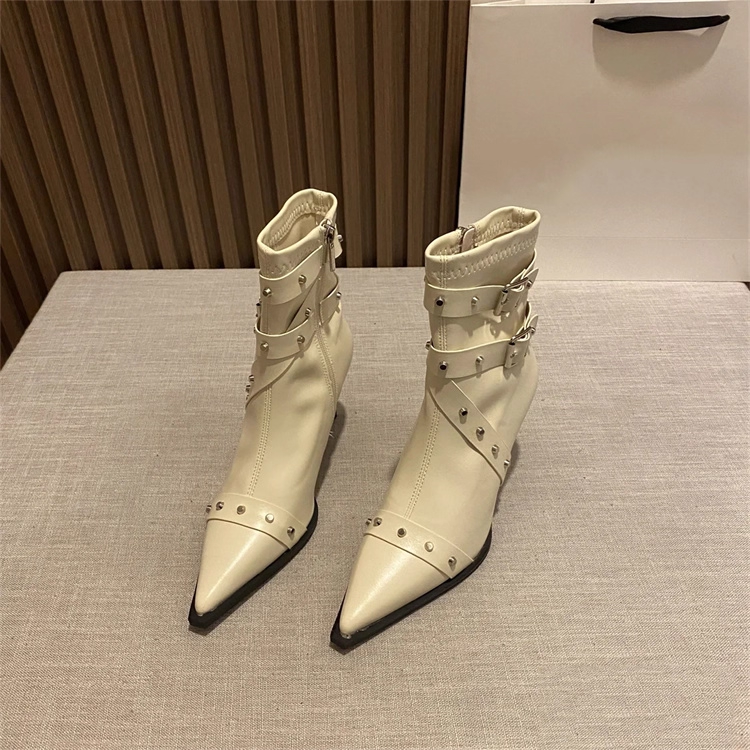 Pointed Toe Stiletto Ankle Boots, picture 5 of 5